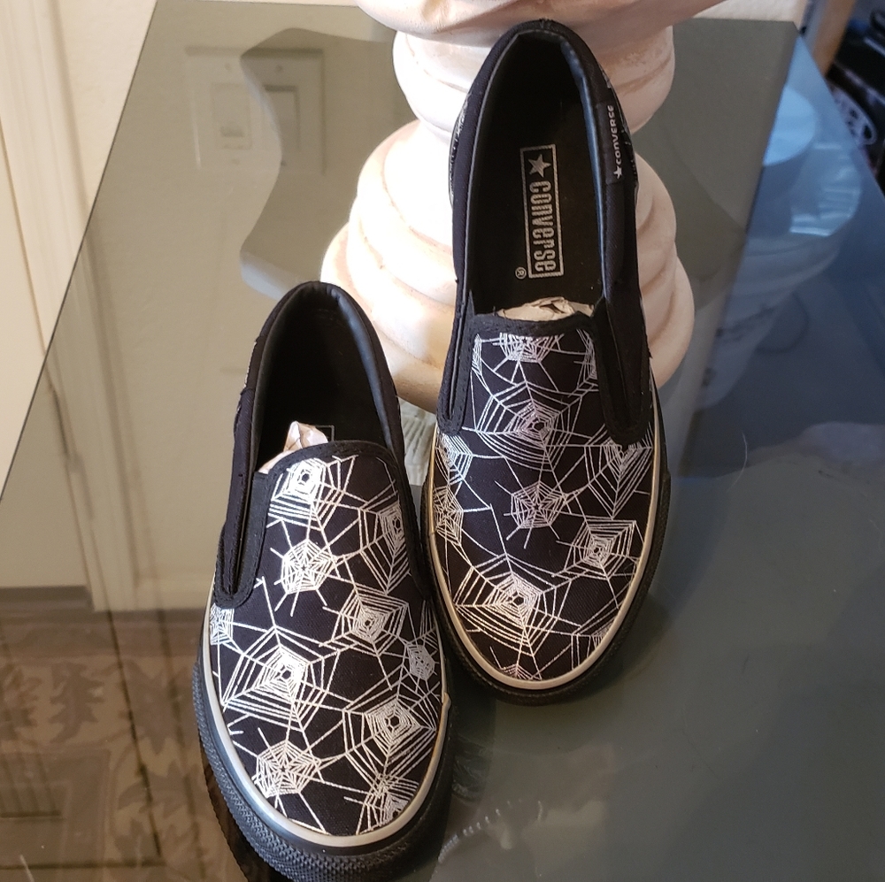 Unisex Converse All Star spiderweb slip-ons